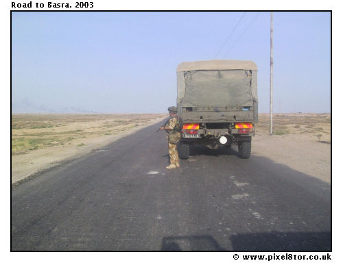 Road to Basrah, Iraq 2003