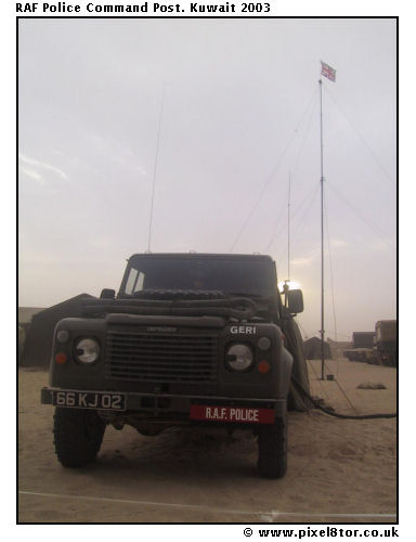 RAF Police Command Post, Kuwait 2003