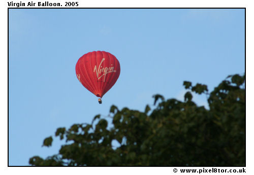 Virgin Air Balloon, 2005