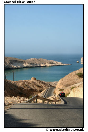 Coastal view, Oman