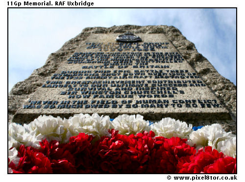 11Gp Memorial, RAF Uxbridge